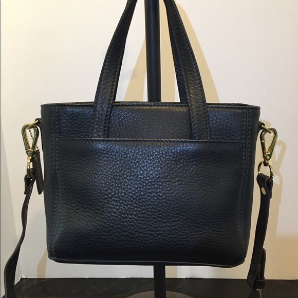 Vintage Coach satchel in black - Picture 3 of 9